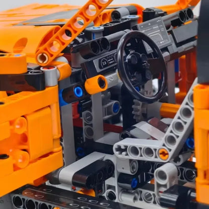 1379PCS Tech Raptors F150 Truck Race Car Building Kit Compatible MOC Creative DIY Vehicle Bricks Toys Gift for Kids Teens Adults