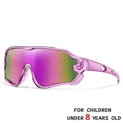 Children Outdoor Sports 3-8 Years Old Boys And Girls Riding Kids Cycling Sunglasses UV400  Camping Goggles Fishing Bike Eyewear